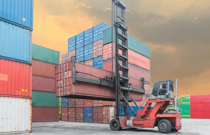 Empty container yard operations